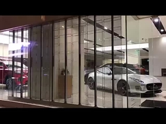 شاشة LED شفافة شاشة LED شفافة زجاج داخلي خارجي شاشة عرض فيلم LED شفافة